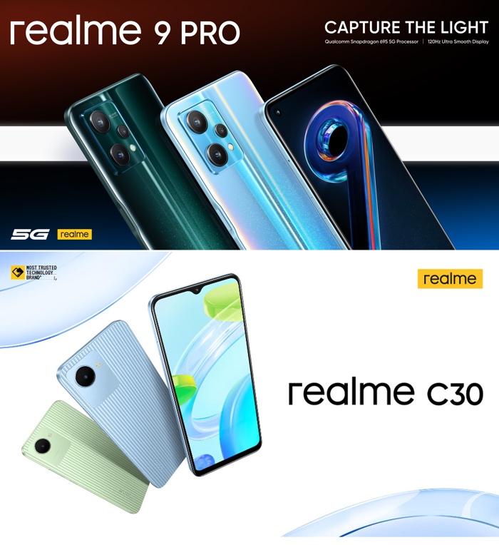 realme unveils realme 9 Pro 5G and realme C30 into Nepalese market ...